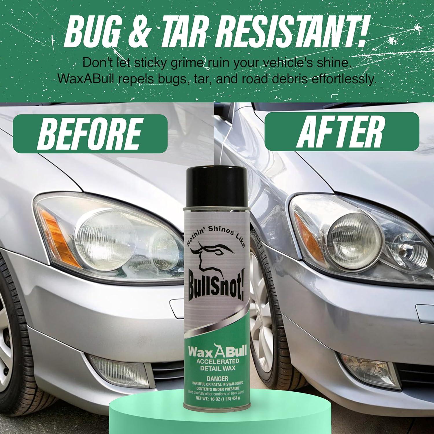 image:imageBullsnot WaxABull Accelerated Detail Auto Wax 10899009 Quick Shine Truck and Car Polishing Wax 16oz16 Fl Oz Pack of 1