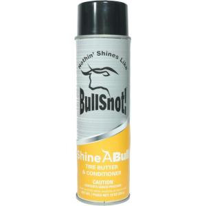 image:imageBullSnot ShineABull Instant Tire Butter amp Trim Gloss Spray  SiliconeFree UV Protection Restores Shine amp Moisture to Tires Bumpers Seals amp More  Fast Easy Application  Made in The USA