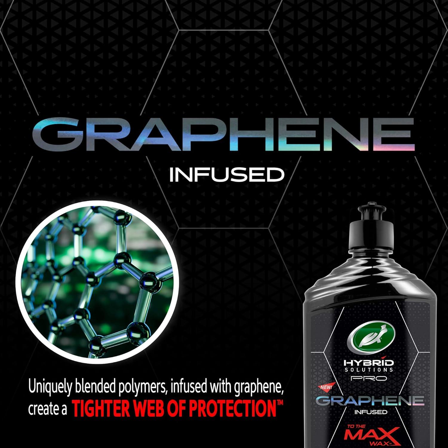 image:imageTurtle Wax 53479 Hybrid Solutions Pro to The Max Wax Graphene Liquid Wax PatentPending Advanced Paint Protection Extreme Gloss High Shine Finish for Cars Trucks and More 14 oz Pack of 1