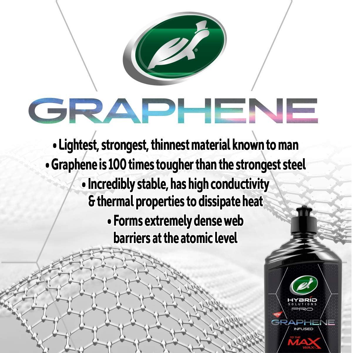 image:imageTurtle Wax 53479 Hybrid Solutions Pro to The Max Wax Graphene Liquid Wax PatentPending Advanced Paint Protection Extreme Gloss High Shine Finish for Cars Trucks and More 14 oz Pack of 1