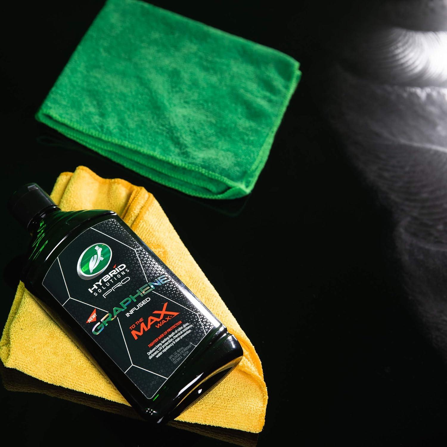 image:imageTurtle Wax 53479 Hybrid Solutions Pro to The Max Wax Graphene Liquid Wax PatentPending Advanced Paint Protection Extreme Gloss High Shine Finish for Cars Trucks and More 14 oz Pack of 1