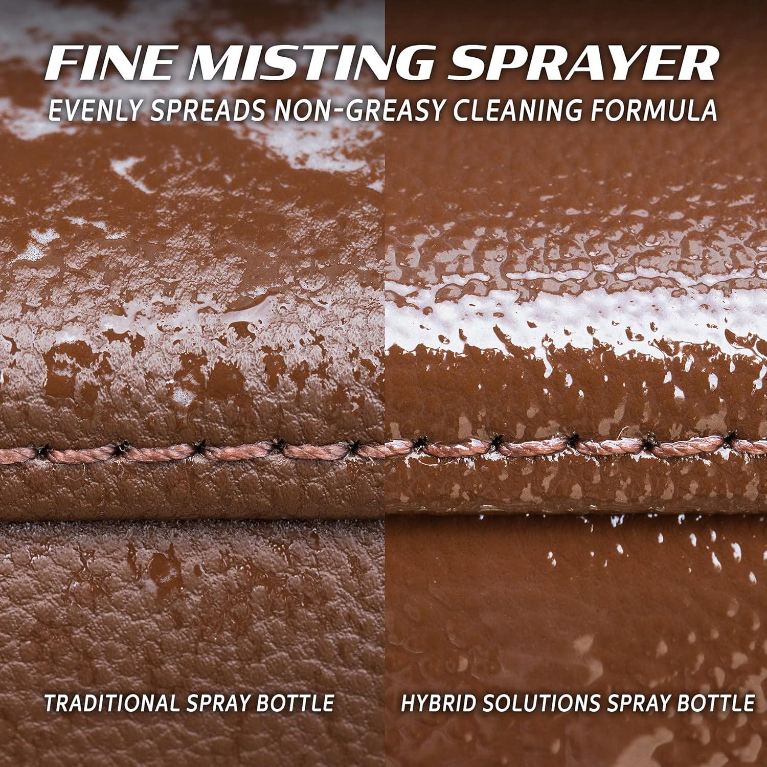 image:imageTurtle Wax 53483 Hybrid Solutions Leather Cleaner and Conditioner Misting Spray For Use on Car Seats Interiors Sealed Leather Furniture Vinyl and More UV Protection 20 oz Pack of 1Cleaner Conditioner Misting Spray