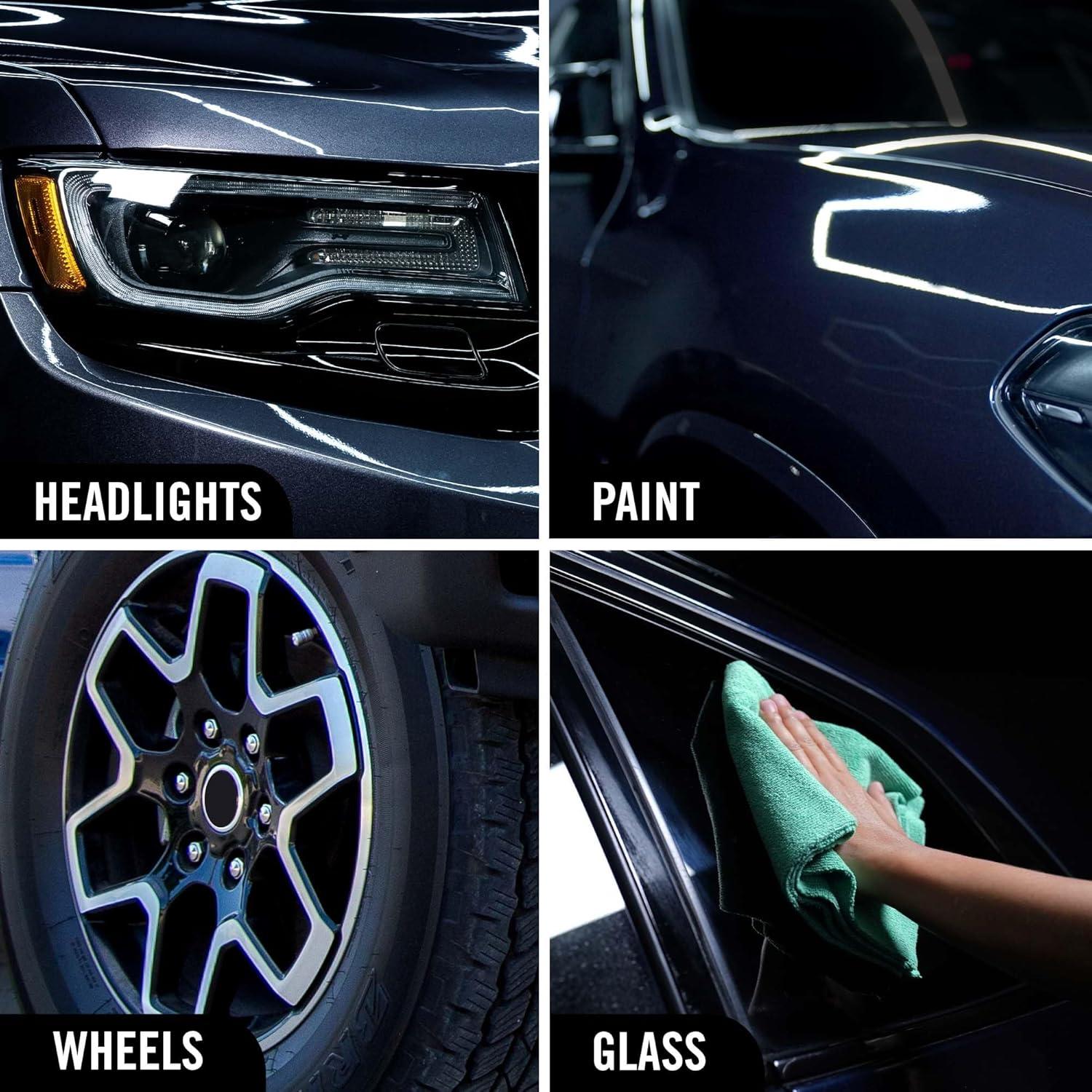 image:imageTurtle Wax Hybrid Solutions Ceramic 3in1 Car Detailer Waterless Car Wash Longlasting HydrophobicWax Protection and High Gloss Shine Safe For All Exterior Surfaces 32 oz Pack of 132 Fl Oz Pack of 2