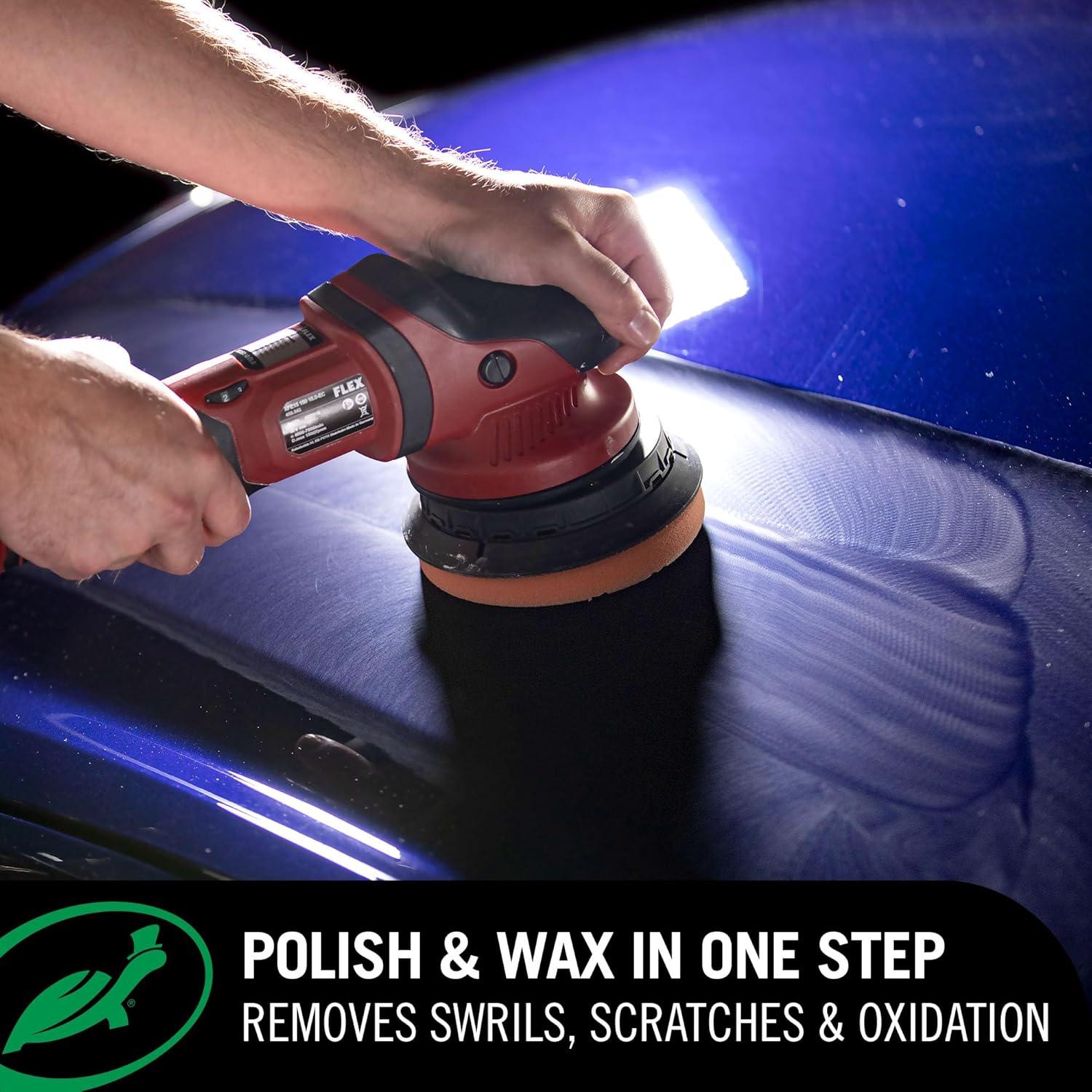 image:imageTurtle Wax Hybrid Solutions Ceramic Car Polish and Wax Light Scratch Remover Durable Paint Protection Extreme Water Beading High Gloss Shine Hand or Machine Polisher Use 14 oz Pack of 114 Fl Oz Pack of 6