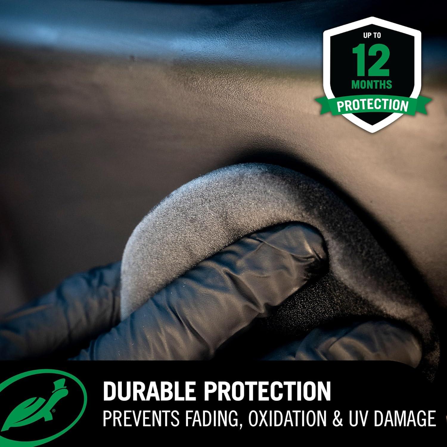 image:imageTurtle Wax Hybrid Solutions Graphene Acrylic Black Trim Restorer Revives Exterior Car Plastic to Like New Condition Wont Wash Off Superior UV Protection 10 fl oz10 Fl Oz Pack of 1