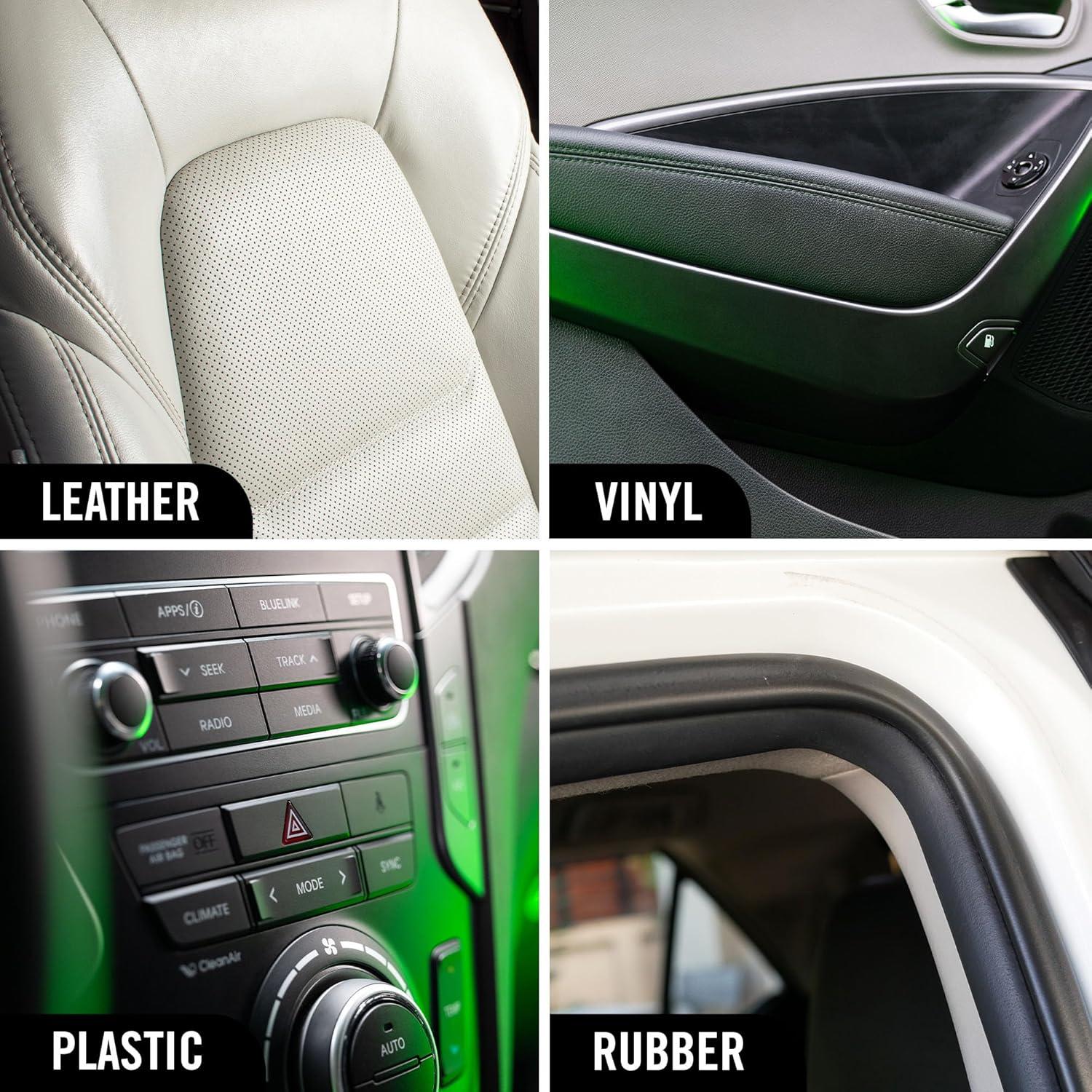 image:imageTurtle Wax Hybrid Solutions Inside Job All Purpose Ceramic Interior Car Cleaner and Protectant Cleans Deodorizes and Protects Leather Car Seats Vinyl Rubber and Plastic 16 fl oz Pack of 116 Fl Oz Pack of 1