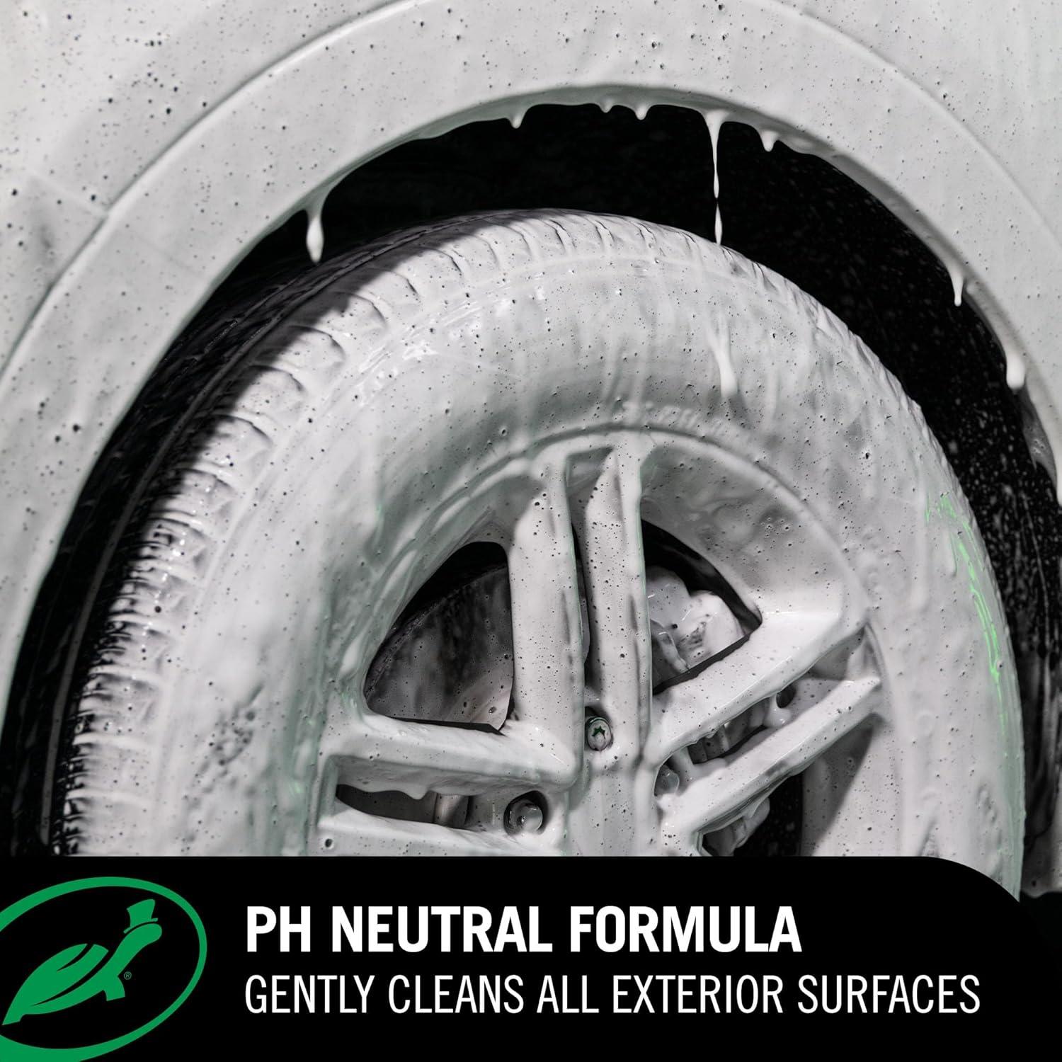 image:imageTurtle Wax Hybrid Solutions Pure Wash pH Neutral Extreme Foaming Car Wash Soap Bucket or Foam Cannon Application Wont Strip Waxes or Coatings Clay Bar Lubricant SpotFree Clean 64 fl oz64 Fl Oz Pack of 1
