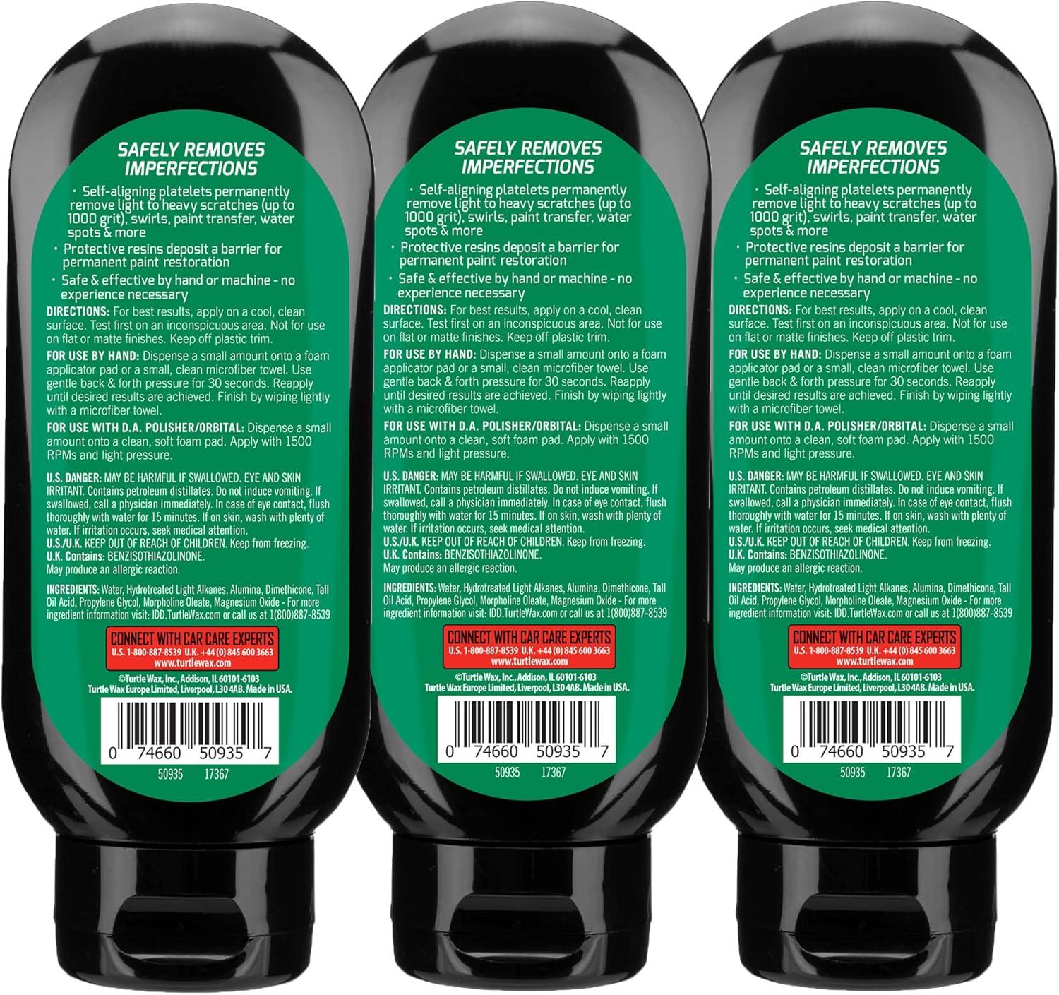 image:imageTurtle Wax Scratch Repair and Renew Car Scratch Remover Tackles Swirl Marks Paint Transfer Headlight Oxidation Water Spot Remover for Cars Safe for All Paint Colors 7oz Pack of 13 Count Pack of 1