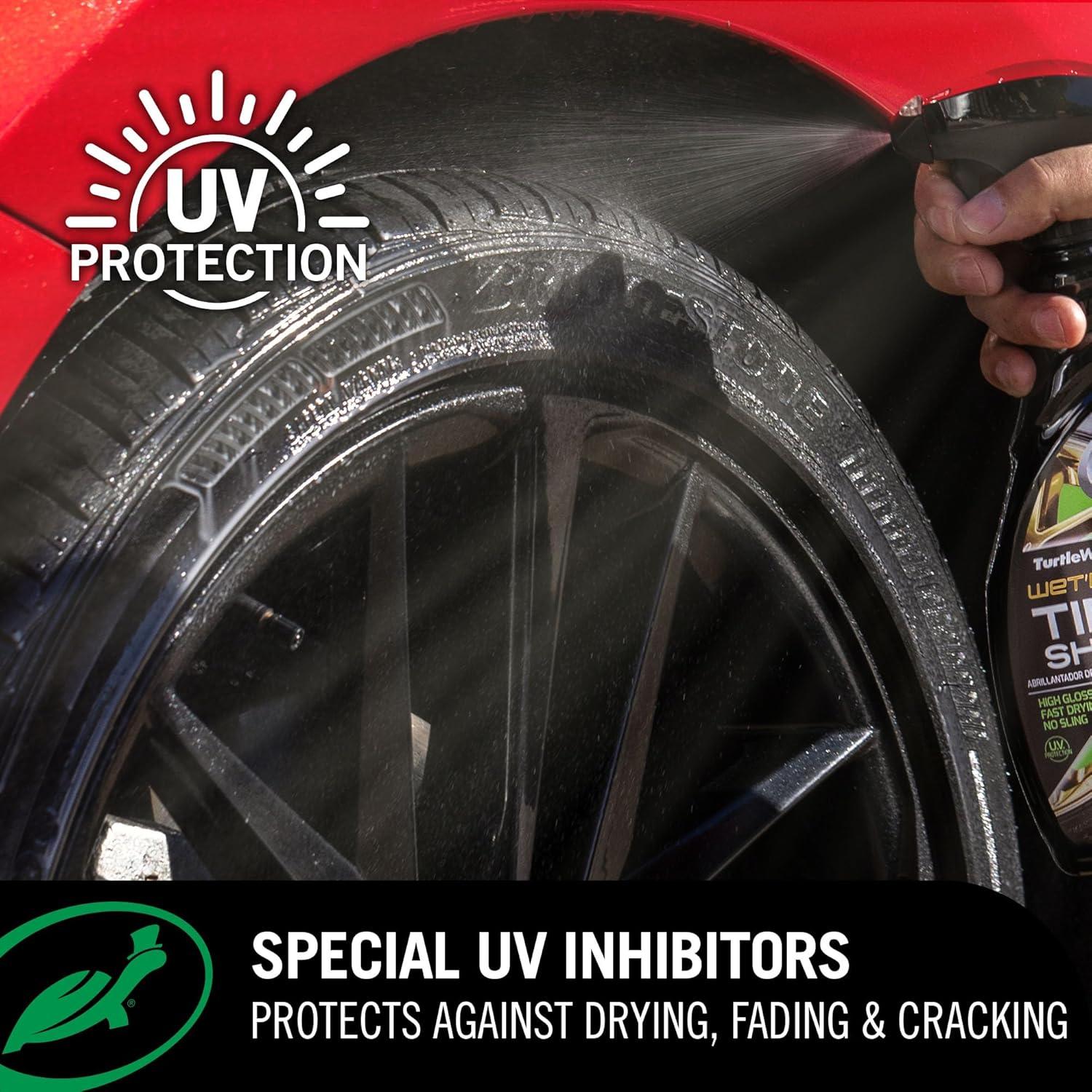 image:imageTurtle Wax T217RA Wetn Black Ultra Wet Tire Shine 23 Fl Oz23 Fl Oz Pack of 1