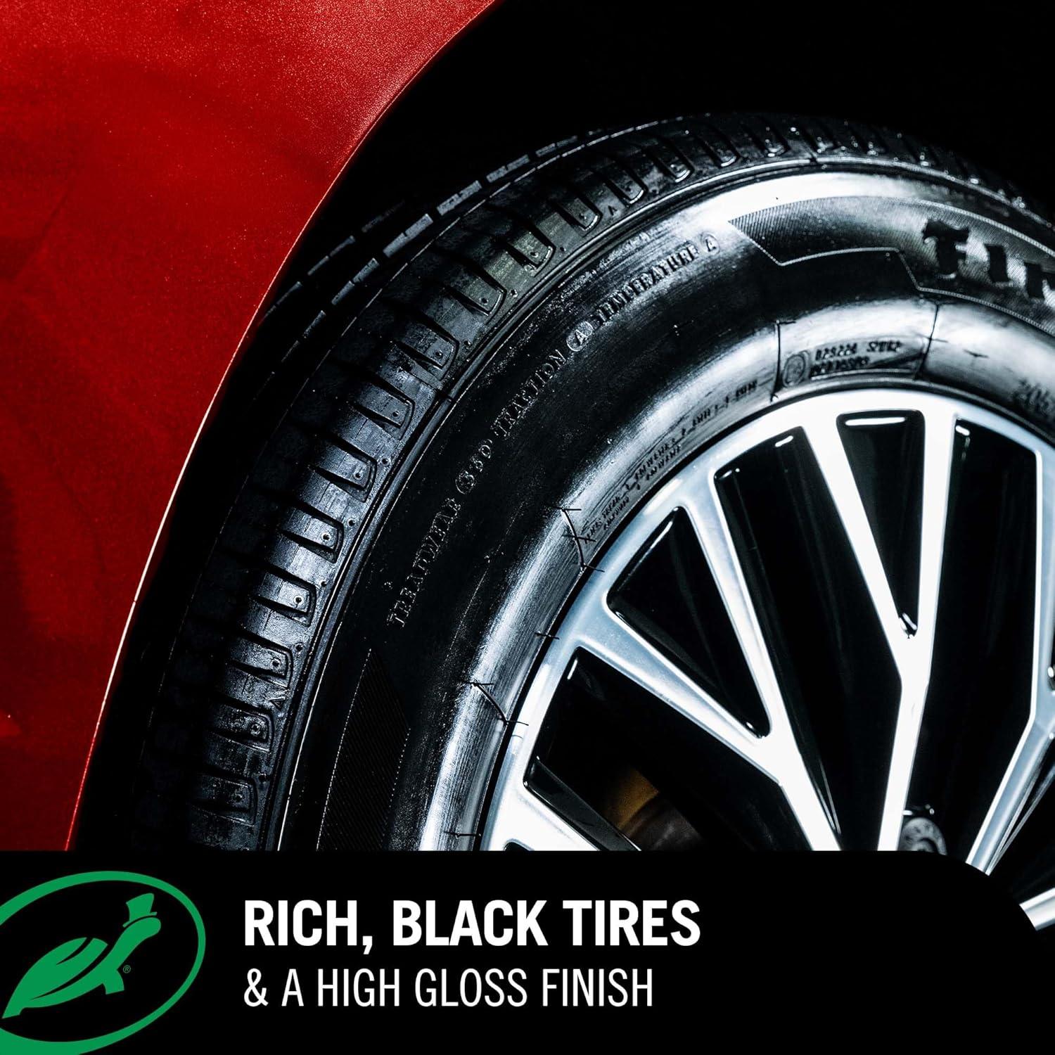 image:imageTurtle Wax T217RA Wetn Black Ultra Wet Tire Shine 23 Fl Oz23 Fl Oz Pack of 1