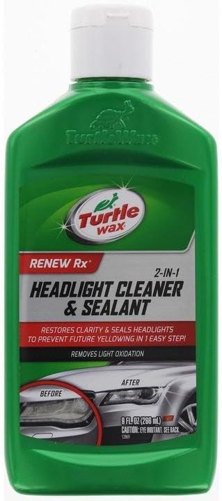 image:imageTurtle Wax T43 2in1 Headlight Cleaner and Sealant 9 oz Green