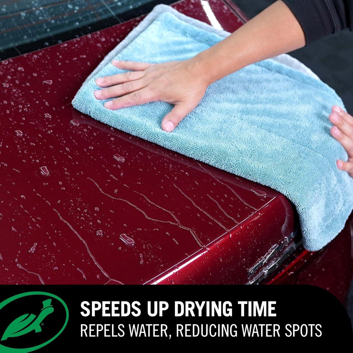 image:imageTurtle Wax Wax amp Dry Spray On Car Wax for 1Step High Gloss Shine Protection For Paint Wheels Glass amp More Easy Versatile Application Wet or Dry Use 26 oz Pack of 126 Fl Oz Pack of 2