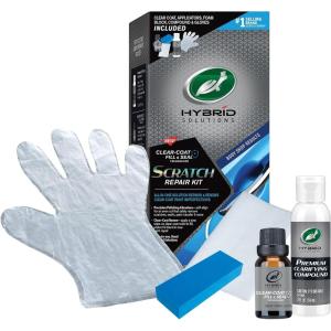image:imageTurtle Wax 53836 Hybrid Solutions Scratch Repair Kit Car Scratch Remover and Restorer That Repairs Surface Scratches Swirls Paint Transfer and More Boxed Kit