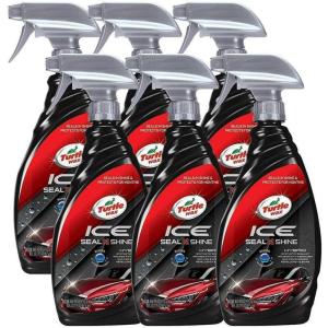 image:imageTurtle Wax ICE Seal N Shine Car Wax Sealant High Gloss Shine Insane Water Beading and Durable Paint Protection Carnauba Wax Infused For Paint Wheels Glass Plastics and More 16oz Pack of 116 Fl Oz Pack of 6