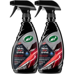 image:imageTurtle Wax ICE Seal N Shine Car Wax Sealant High Gloss Shine Insane Water Beading and Durable Paint Protection Carnauba Wax Infused For Paint Wheels Glass Plastics and More 16oz Pack of 116 Fl Oz Pack of 2