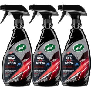 image:imageTurtle Wax ICE Seal N Shine Car Wax Sealant High Gloss Shine Insane Water Beading and Durable Paint Protection Carnauba Wax Infused For Paint Wheels Glass Plastics and More 16oz Pack of 116 Fl Oz Pack of 3